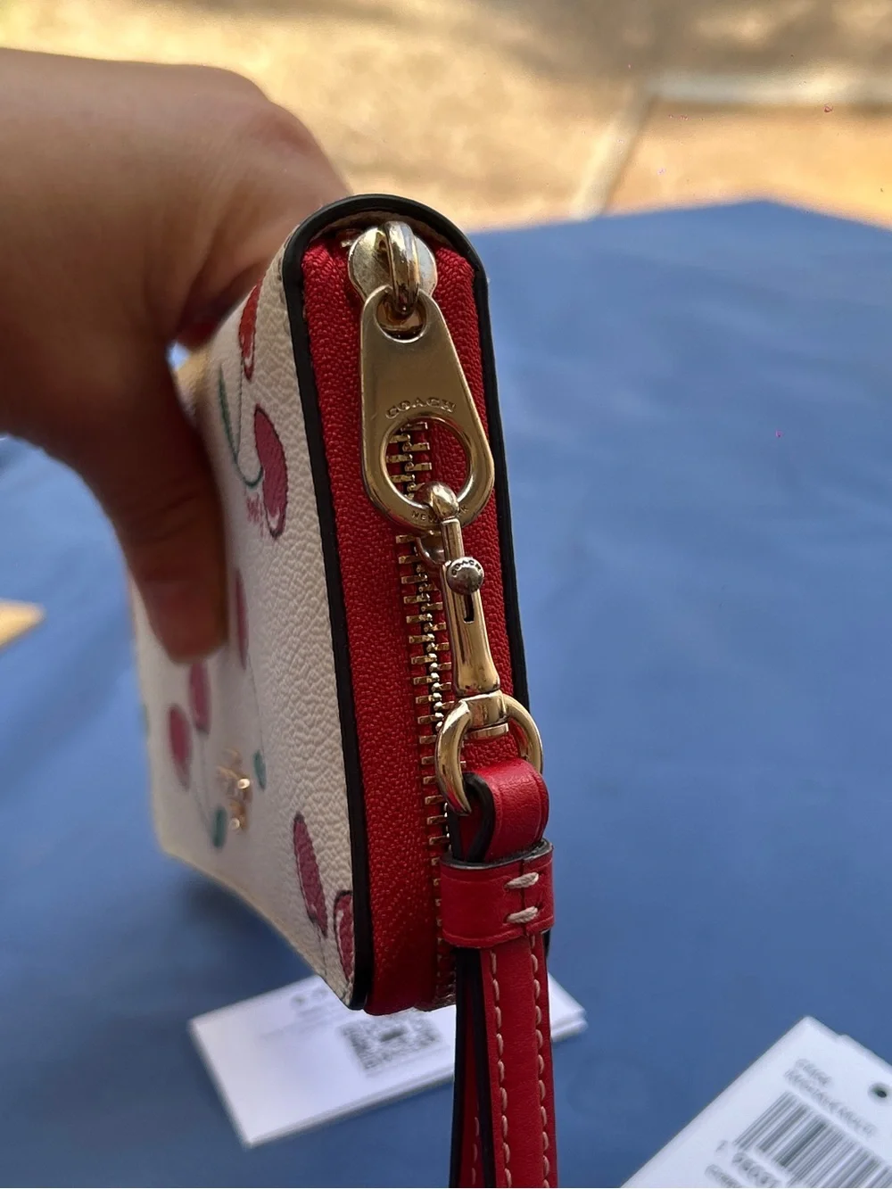 Coach cherry 🍒 wallet